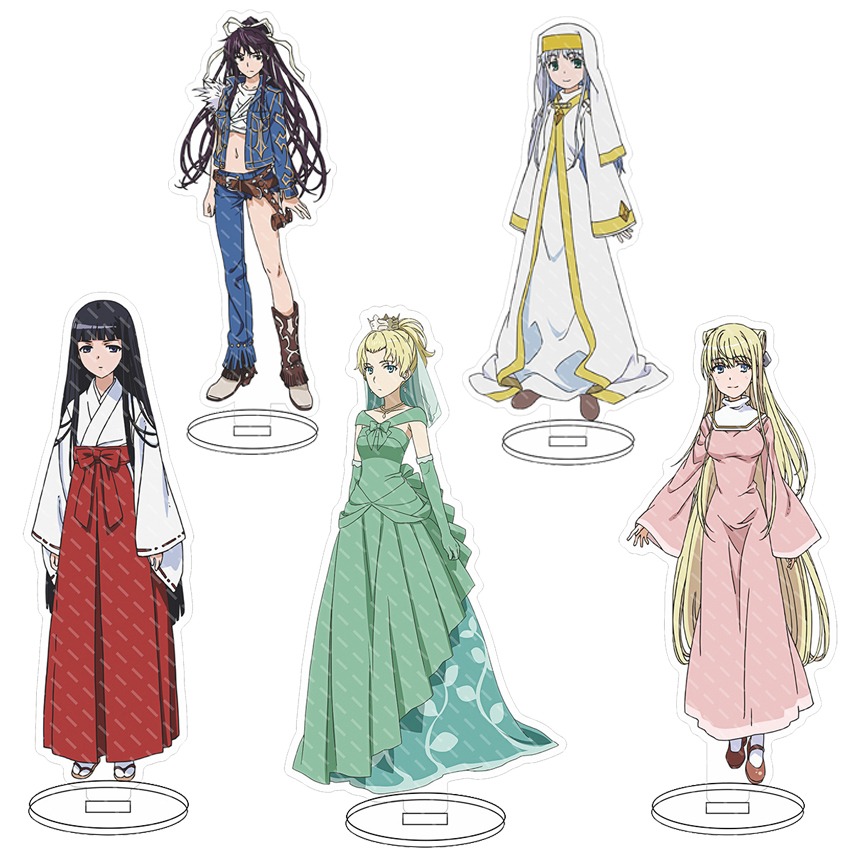 Figma Stand Set - Statuetta in Acrilico Anime da 16CM,