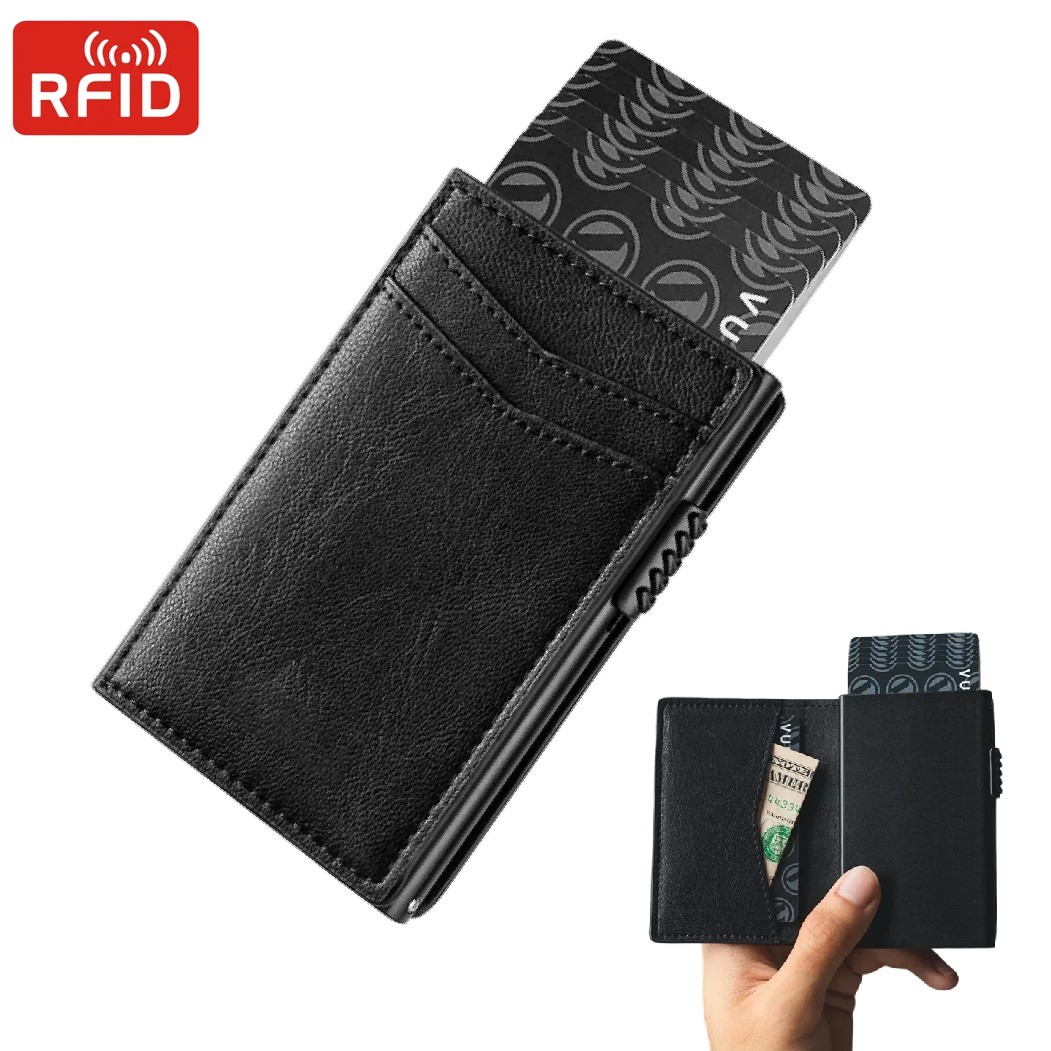 Card Top Loader - Portafoglio minimalista da uomo Porta carte