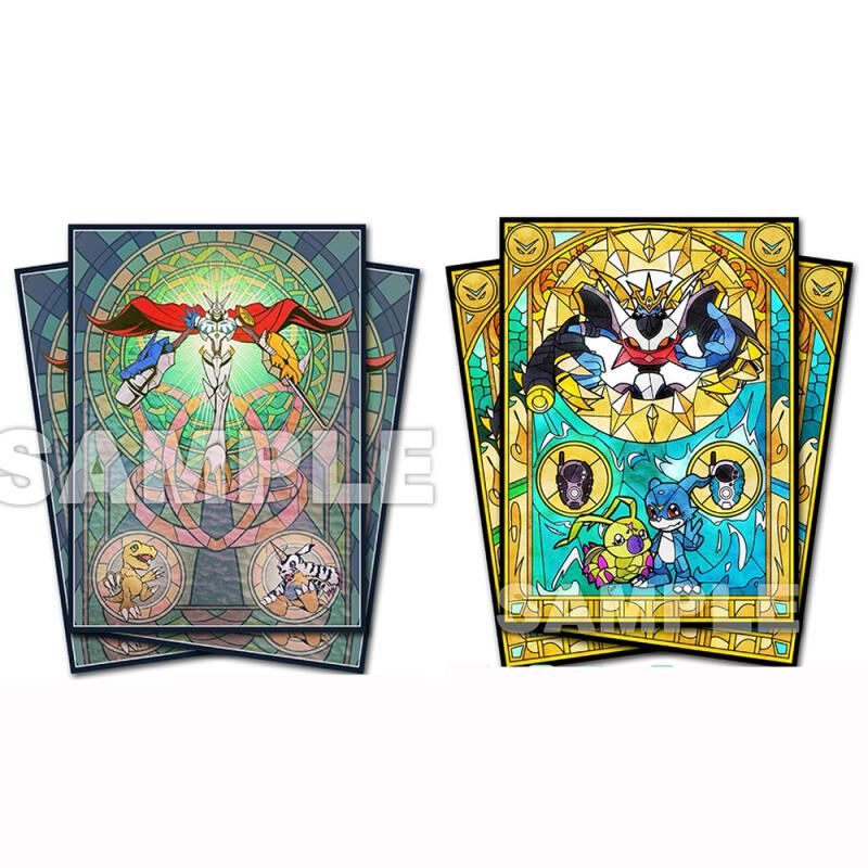 Card Penny Sleeve - 60 pezzi/set Digimon Adventure Omegamon Imperialdramon