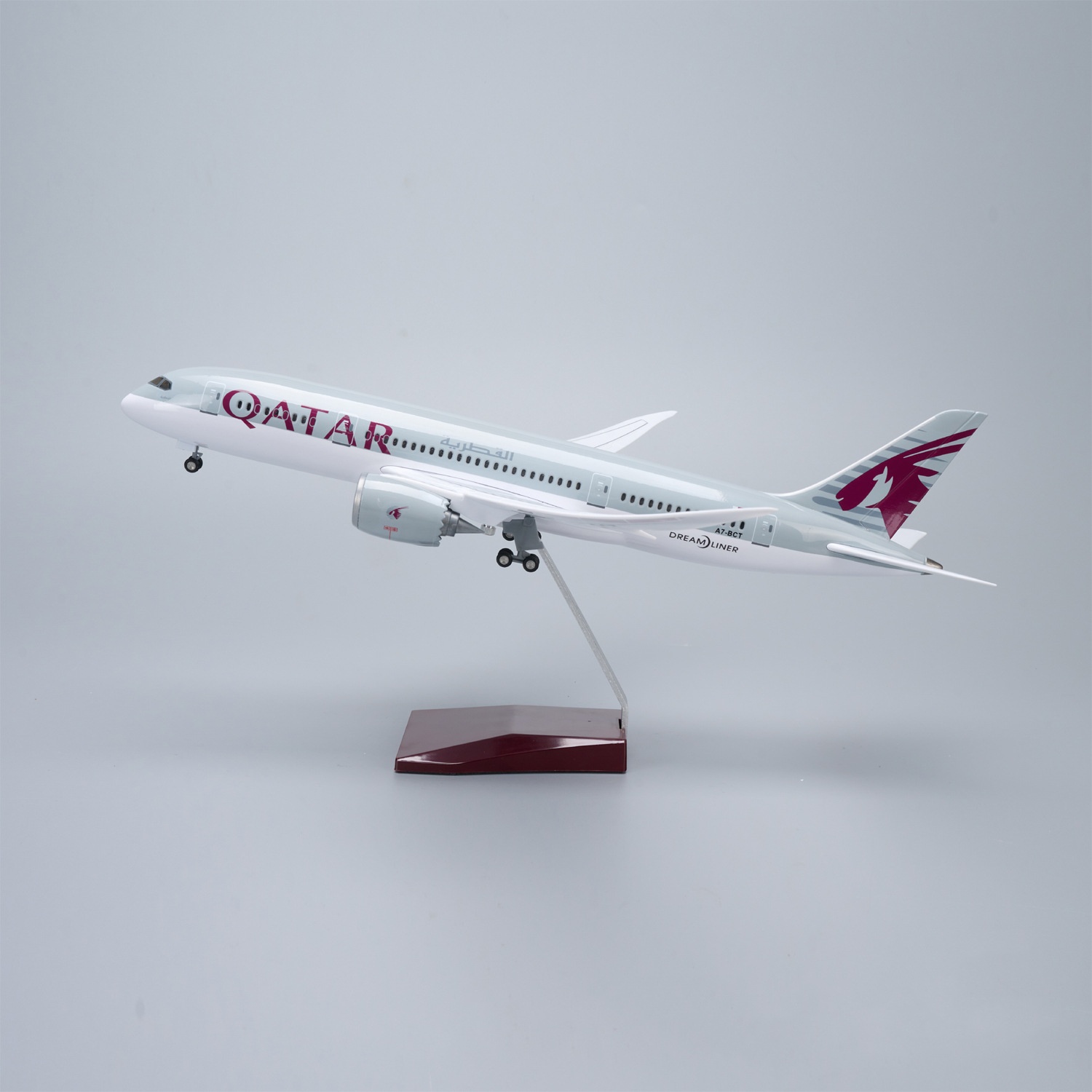 Model Airplane Plastic - Modellino di Aereo da Collezione 43cm,