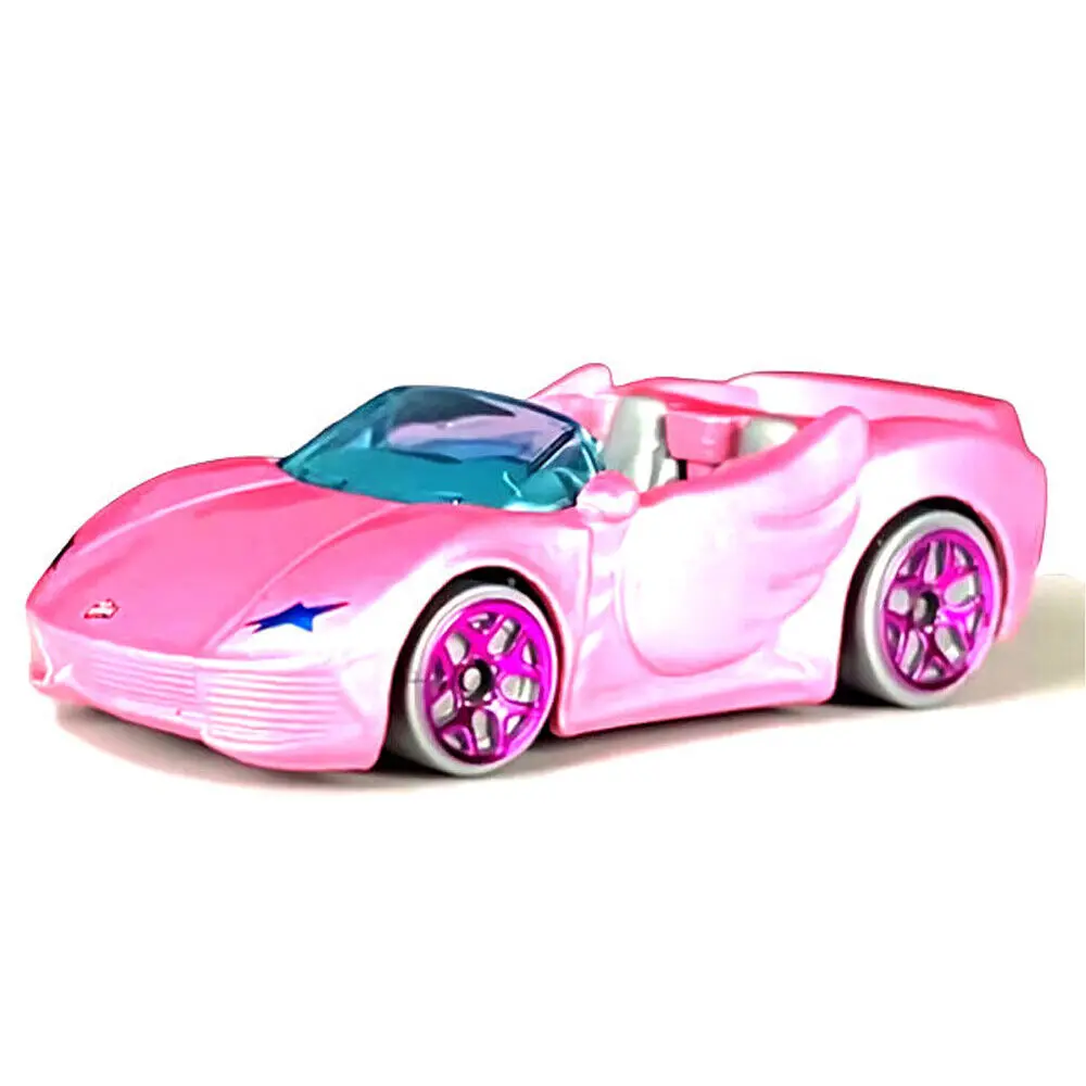 Hot Wheels Car Track Sets - Hot Wheels Pink Barbie Extra Kids