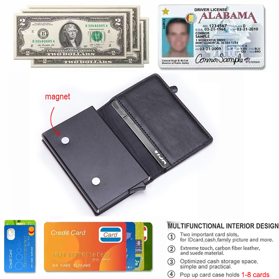 Portafoglio con Blocco RFID, P - Card Top Loader recensione e prezzo