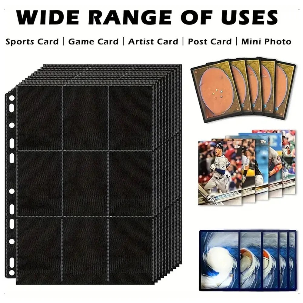 Confezione da 10 Pagine Nere p - Trading Card Binder recensione e prezzo